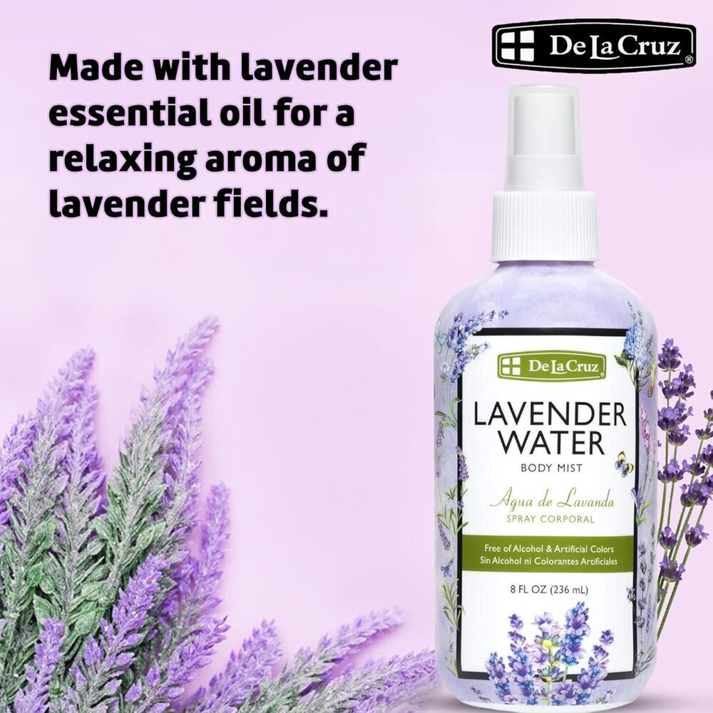 Lavender Water Body Mist - Lavender Spray body mist With Pure Lavender Essential - Picture 5 of 8